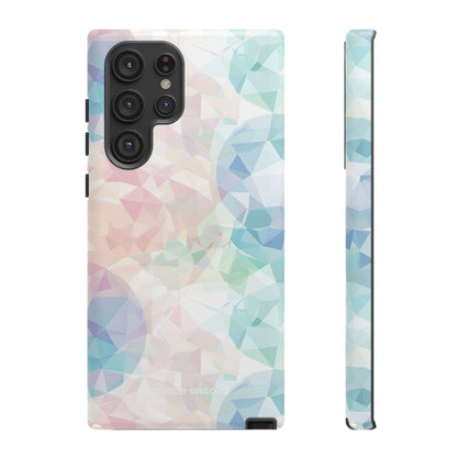 Pastel Geometry Background - Tough Samsung S22 Phone Case