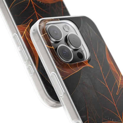 Autumn Leaf Elegance iPhone 16 - Flexi Phone Case