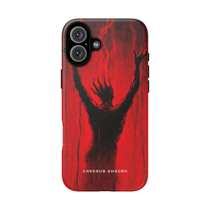 Crimson Despair iPhone 16 - Tough Phone Case