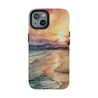 Sunset Reflection iPhone 14 Case - Tough+