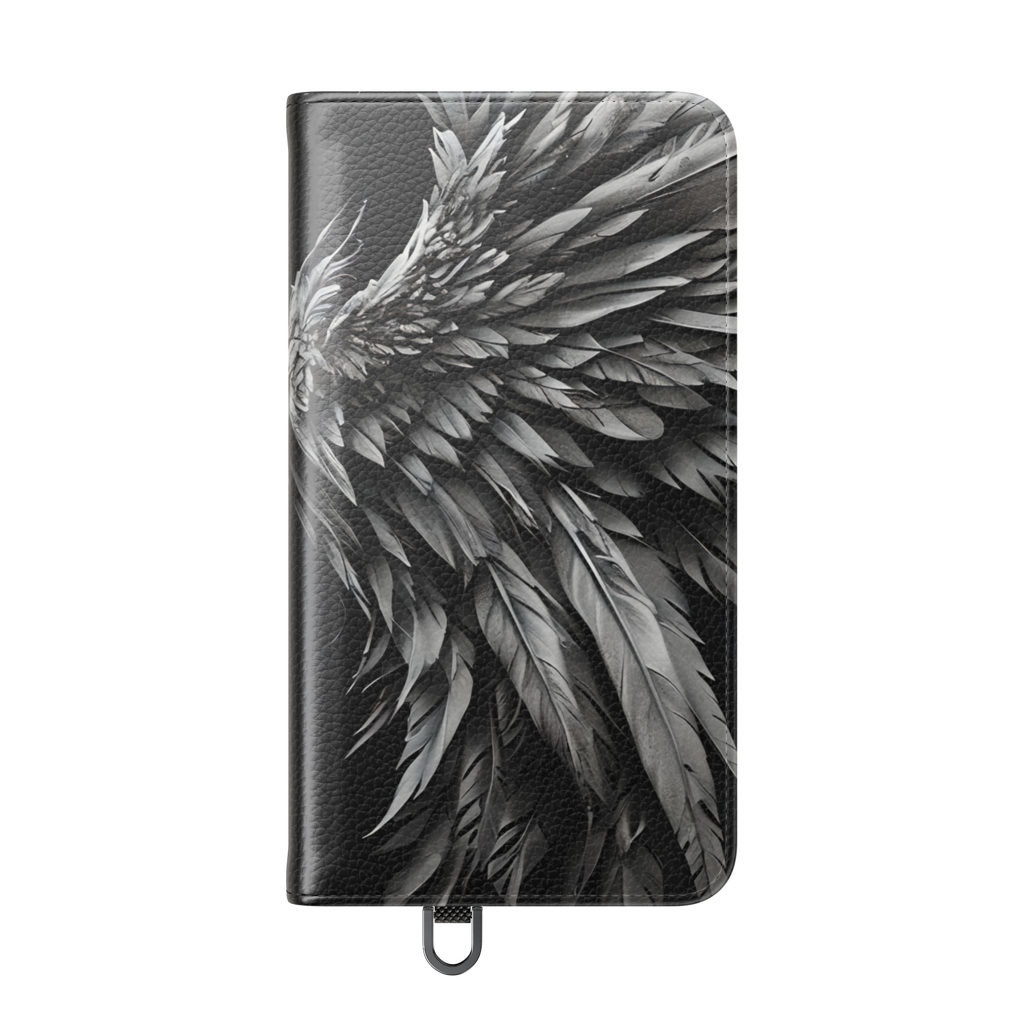 Crimson Silver Wings - Samsung S24 Case - Wallet