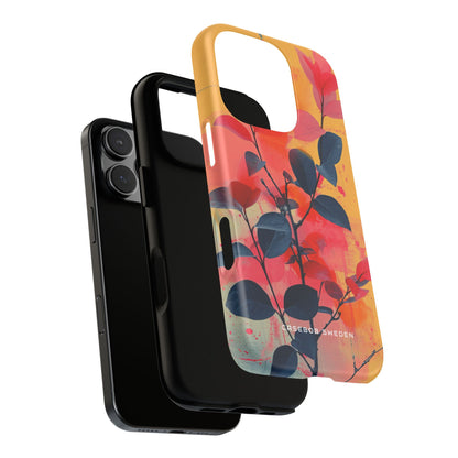 Vivid Floral Harmony iPhone 16 - Tough Phone Case