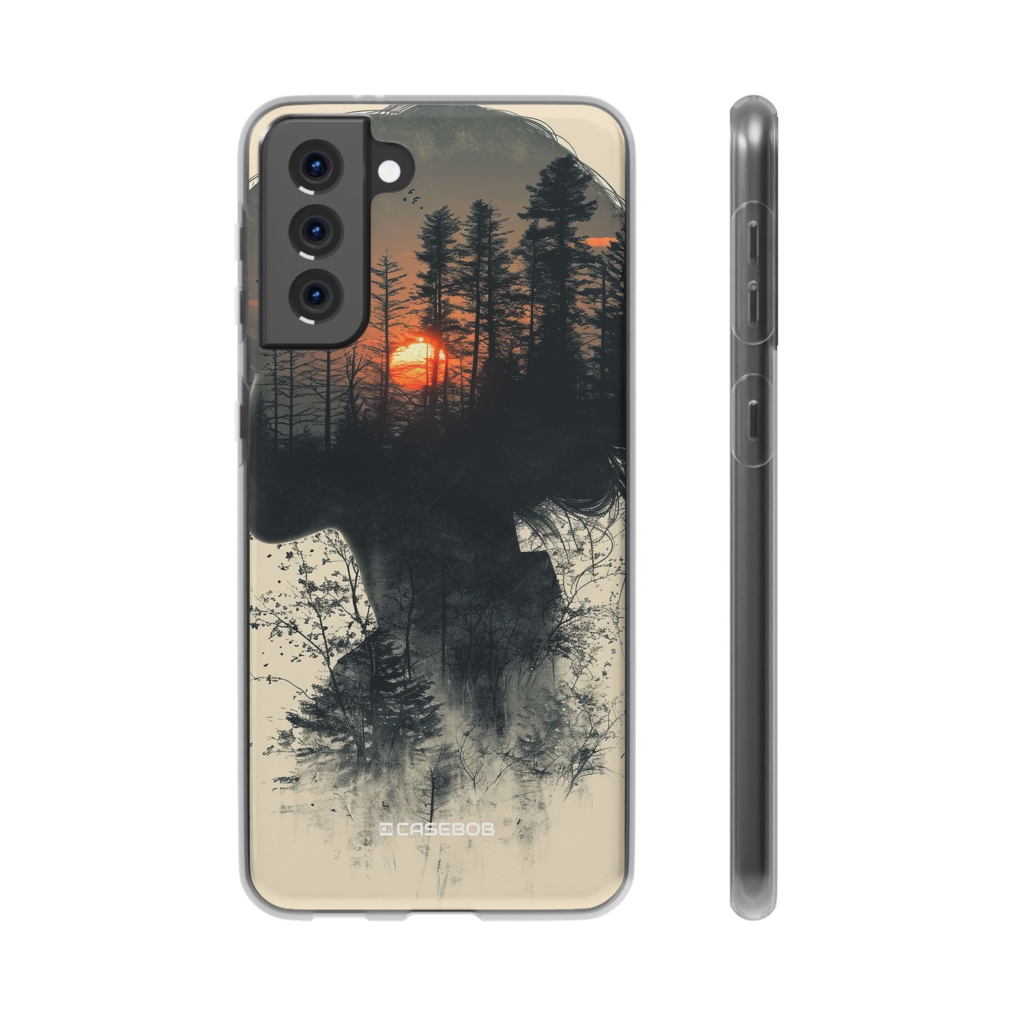 Tranquil Silhouette | Flexible Phone Case for Samsung Galaxy