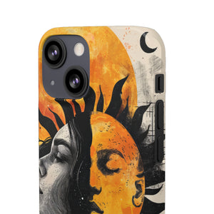 Sunlit Duality | Slim Phone Case for iPhone