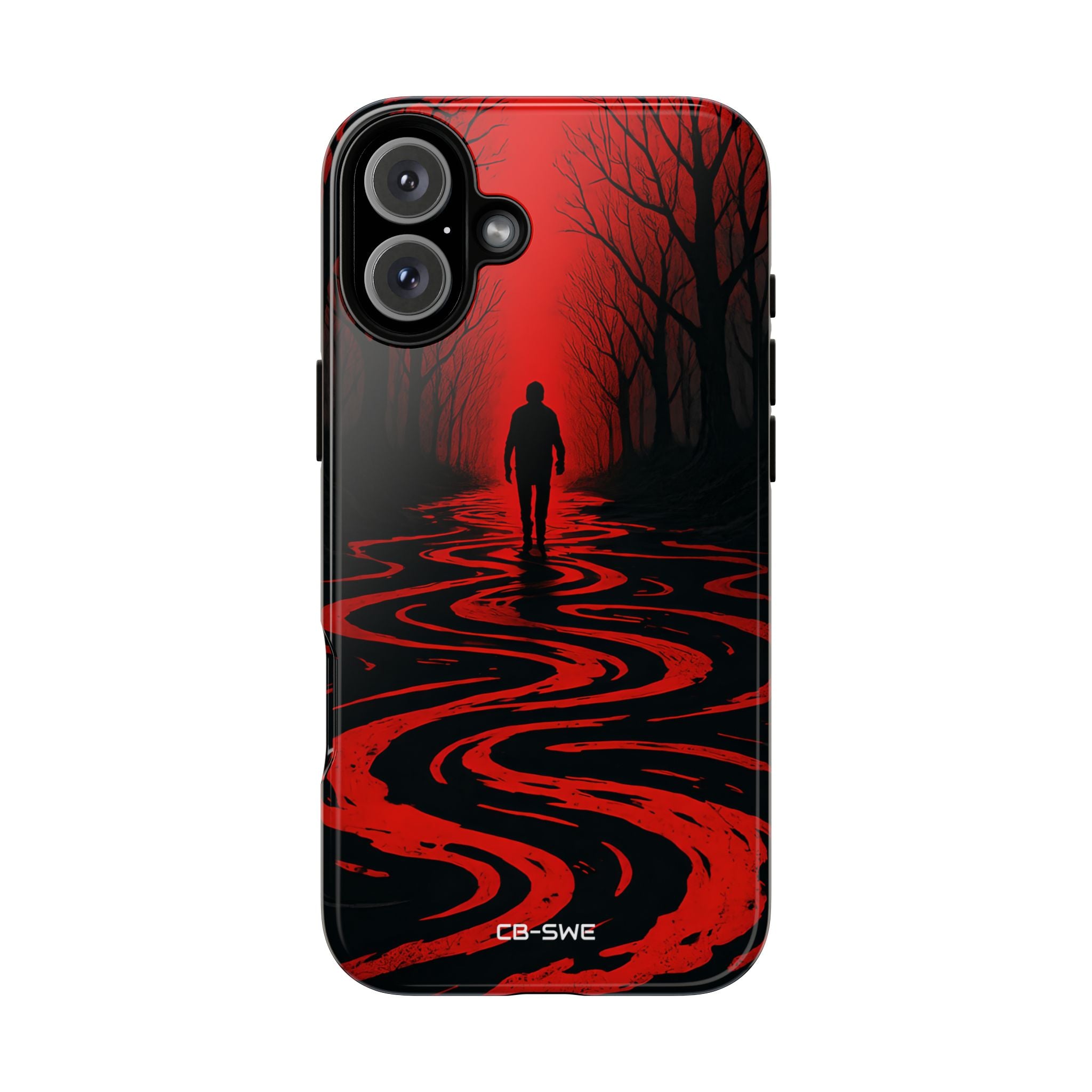 Red Path Mystery - iPhone Case