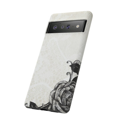 Rosett Gothic Flower - Protective Phone Case