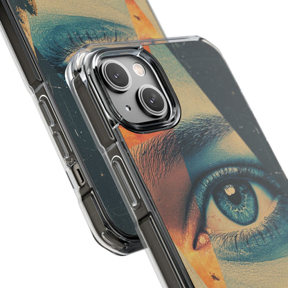 Eye Meets Mountains iPhone Case - Impact