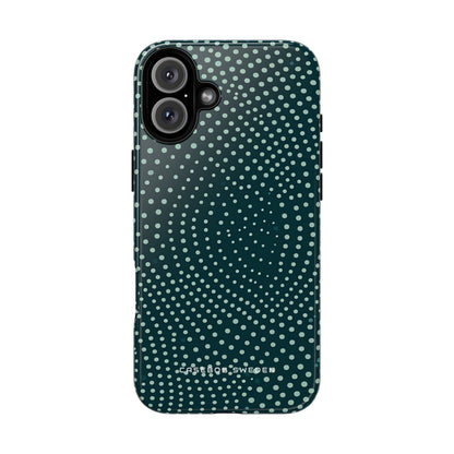 Teal Rippleflow iPhone 16 - Tough Phone Case