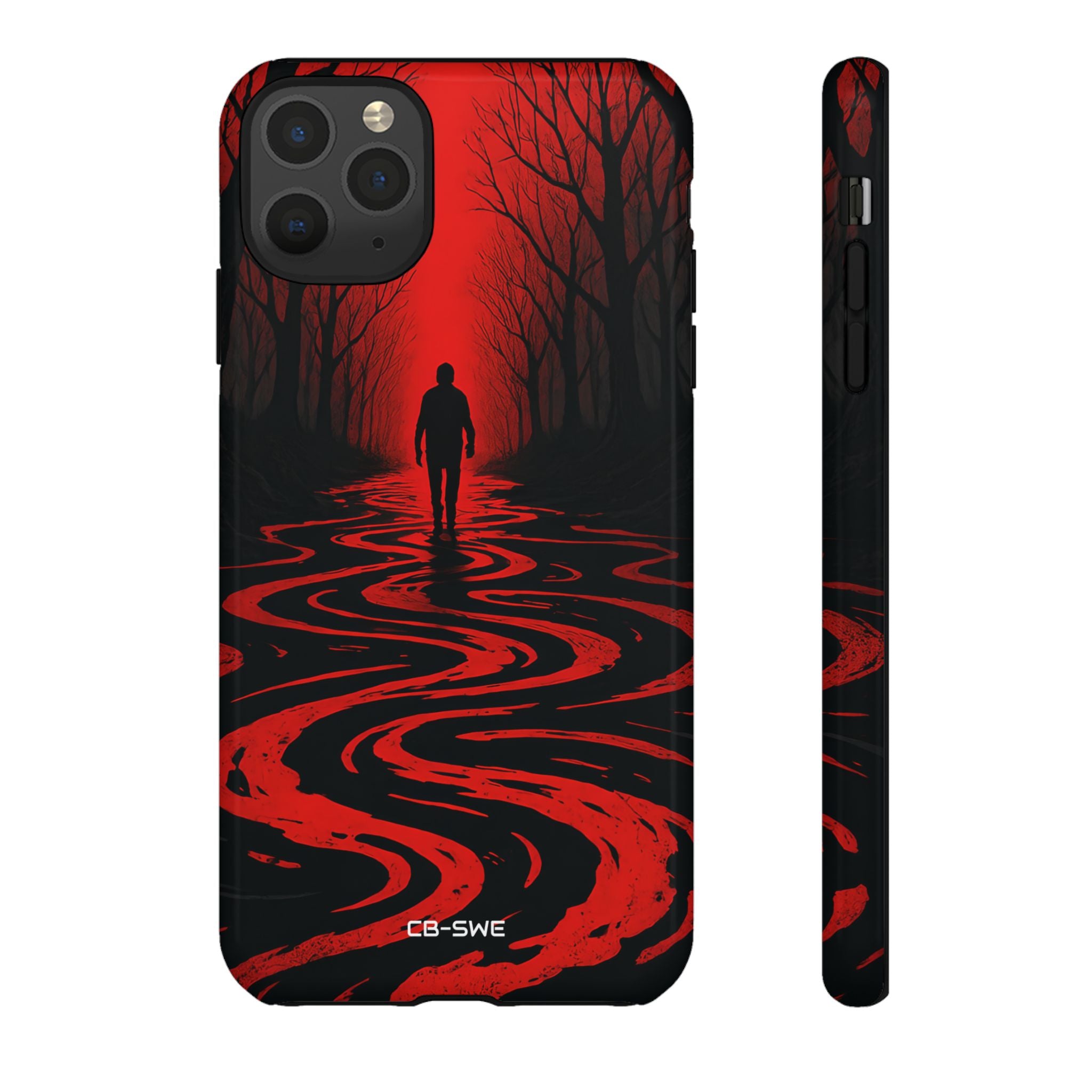 Red Path Mystery - iPhone Case
