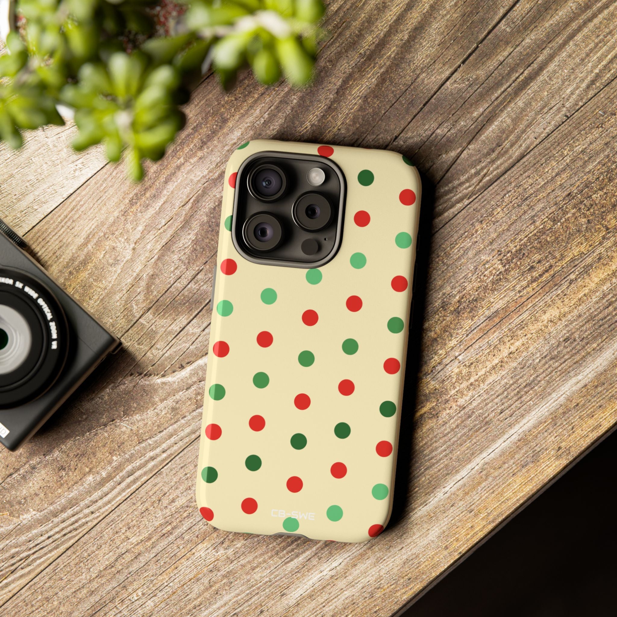 Colorful Dots Dance - iPhone Case