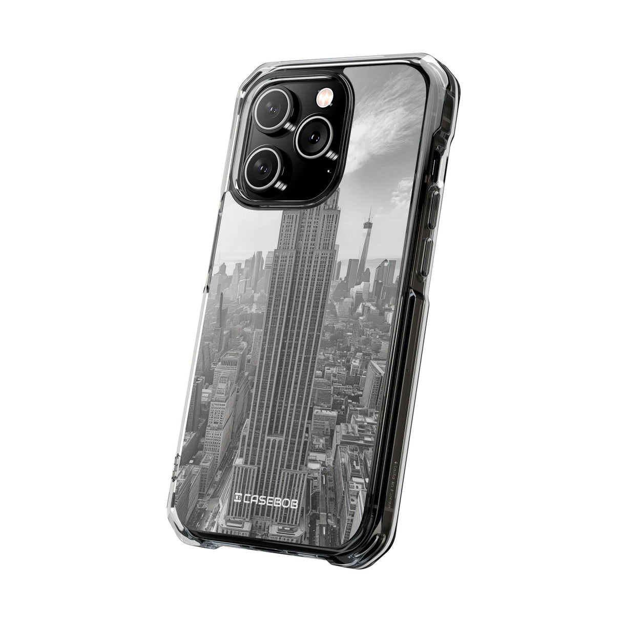 Urban Monoliths - Phone Case for iPhone (Clear Impact - Magnetic)