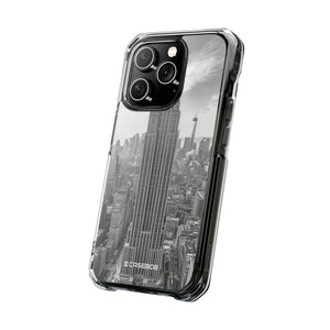 Urban Monoliths – Handyhülle für iPhone (Clear Impact – Magnetisch) 