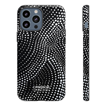 Waves of Dots iPhone 13 - Tough