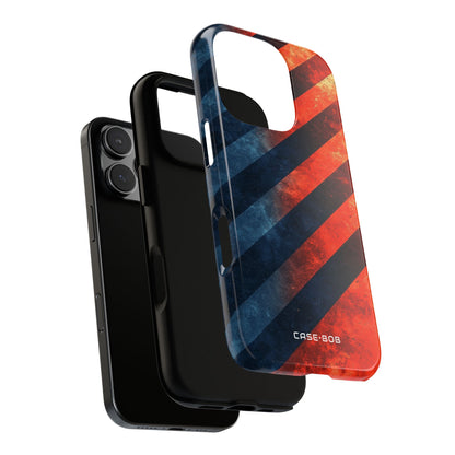 Diagonal Blaze iPhone 16 Pro Case - Tough