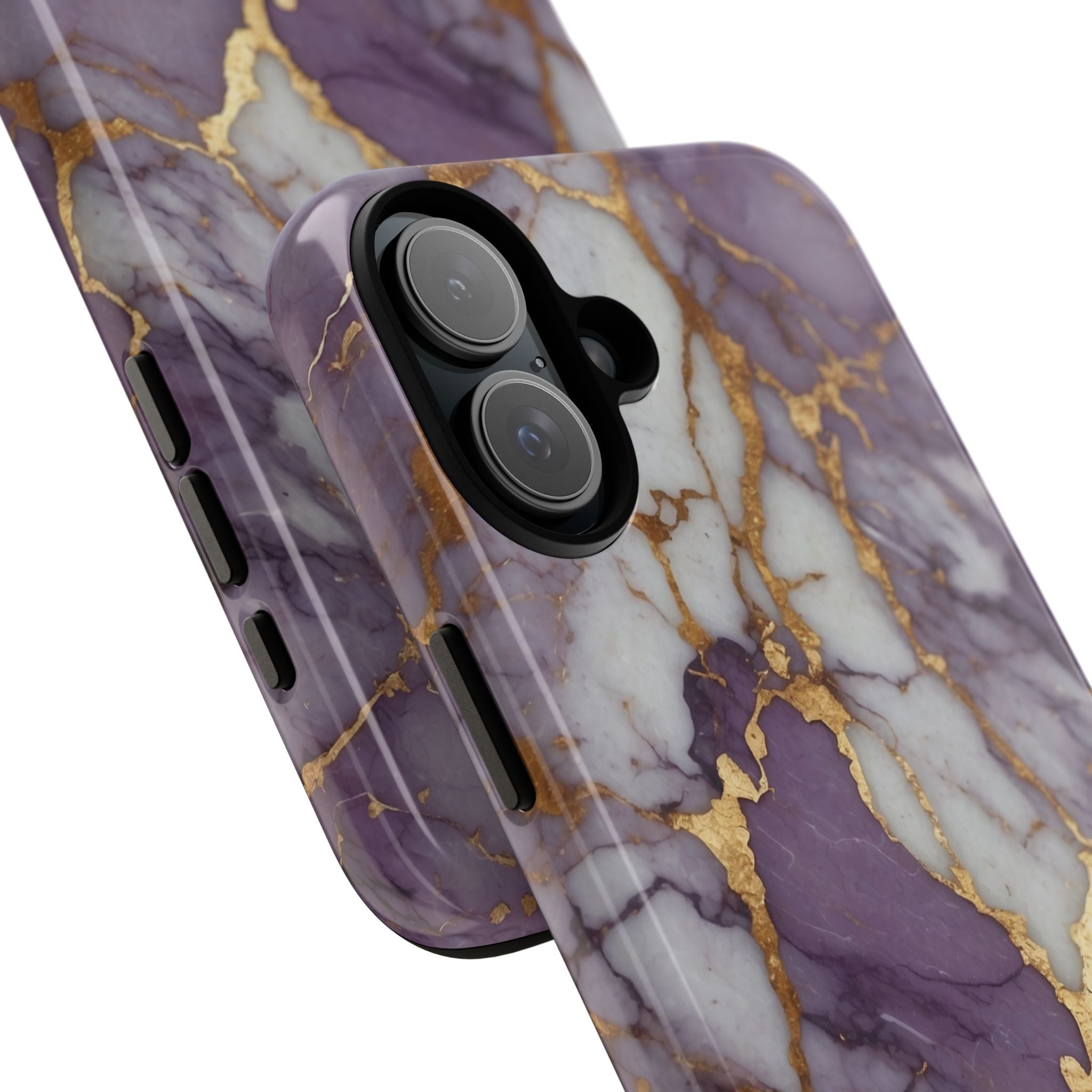 Lavender Veins Flow - iPhone Case