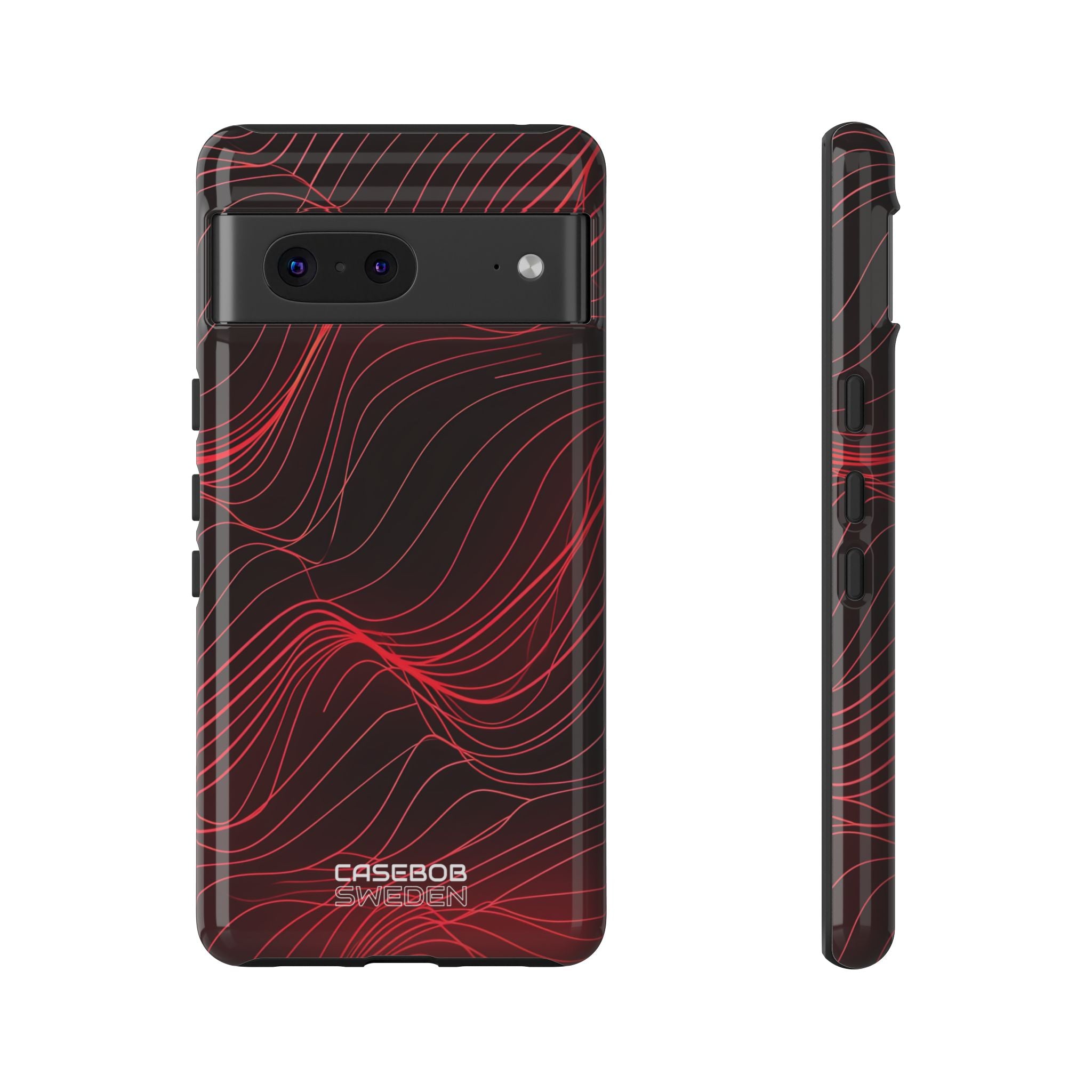 Crimson Waveform Flow Google Pixel 7 - Tough