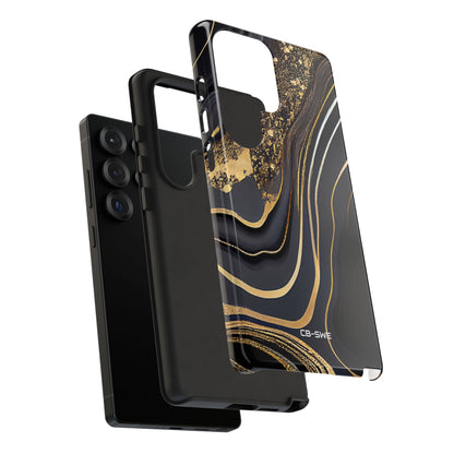 Elegant Gold Streams - Samsung Case