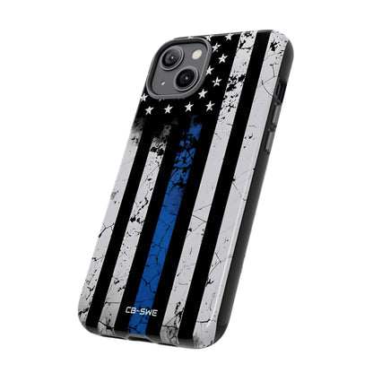 Modern Grunge Flag - iPhone Case