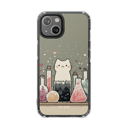Cat Explores Potions iPhone Case - Impact