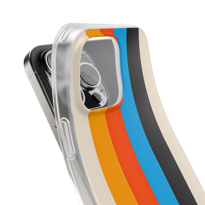 Vivid Stripe Harmony iPhone 16 Pro Max Case - Soft