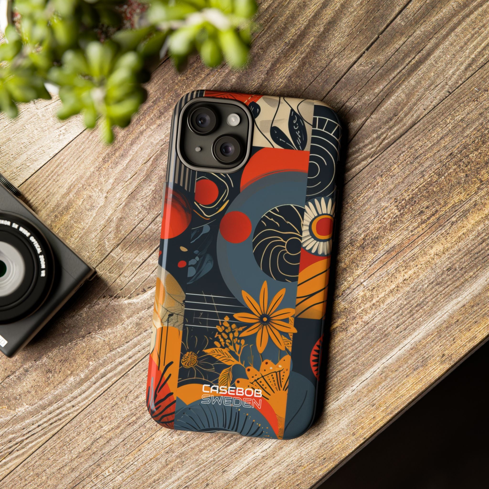 Fire Bloom Flow iPhone 15 - Tough