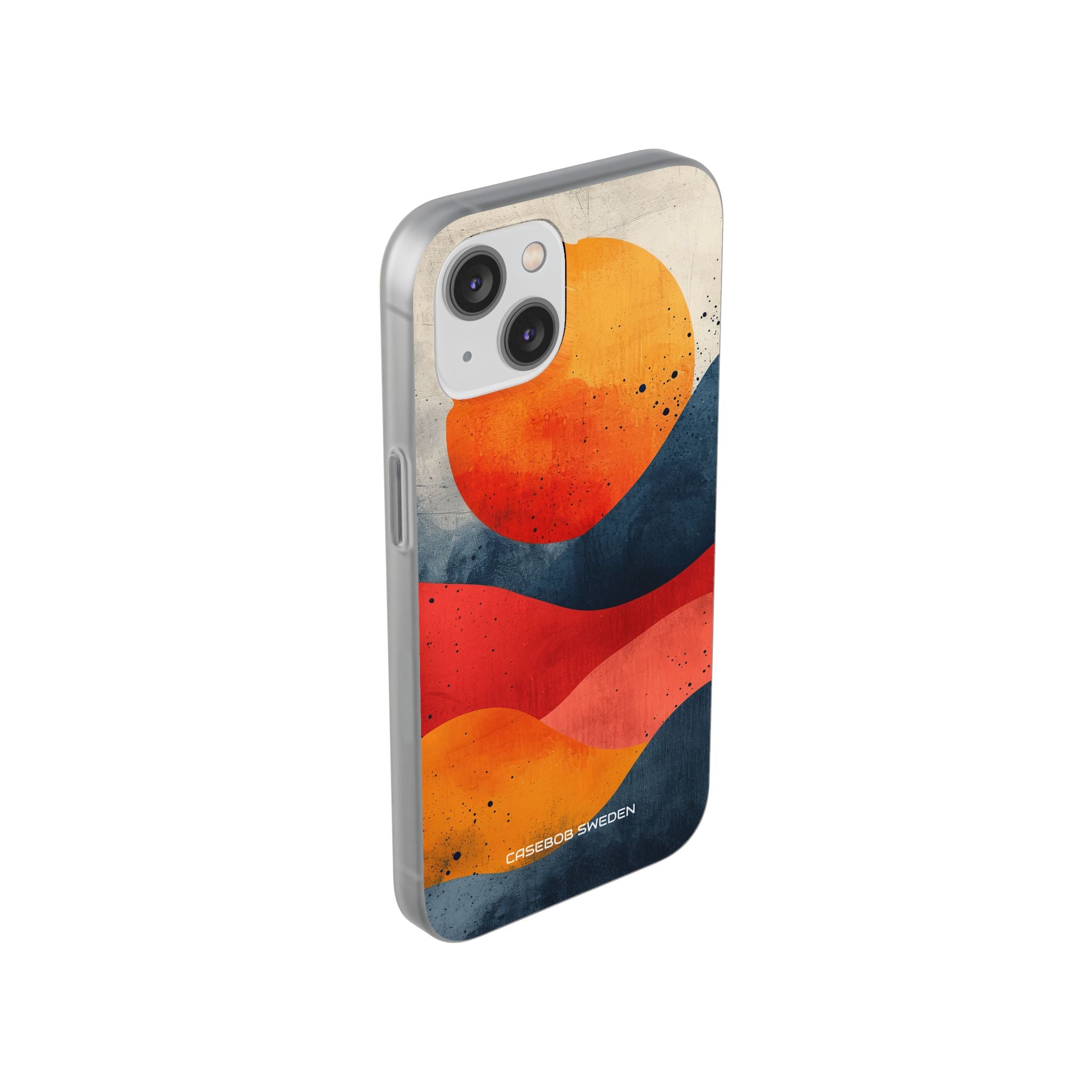 Sunburst Waves - Flexi iPhone 14 Phone Case