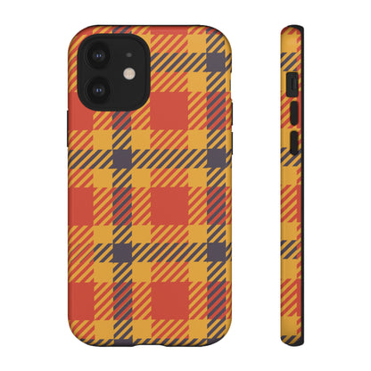 Orange Flannel - Protective Phone Case