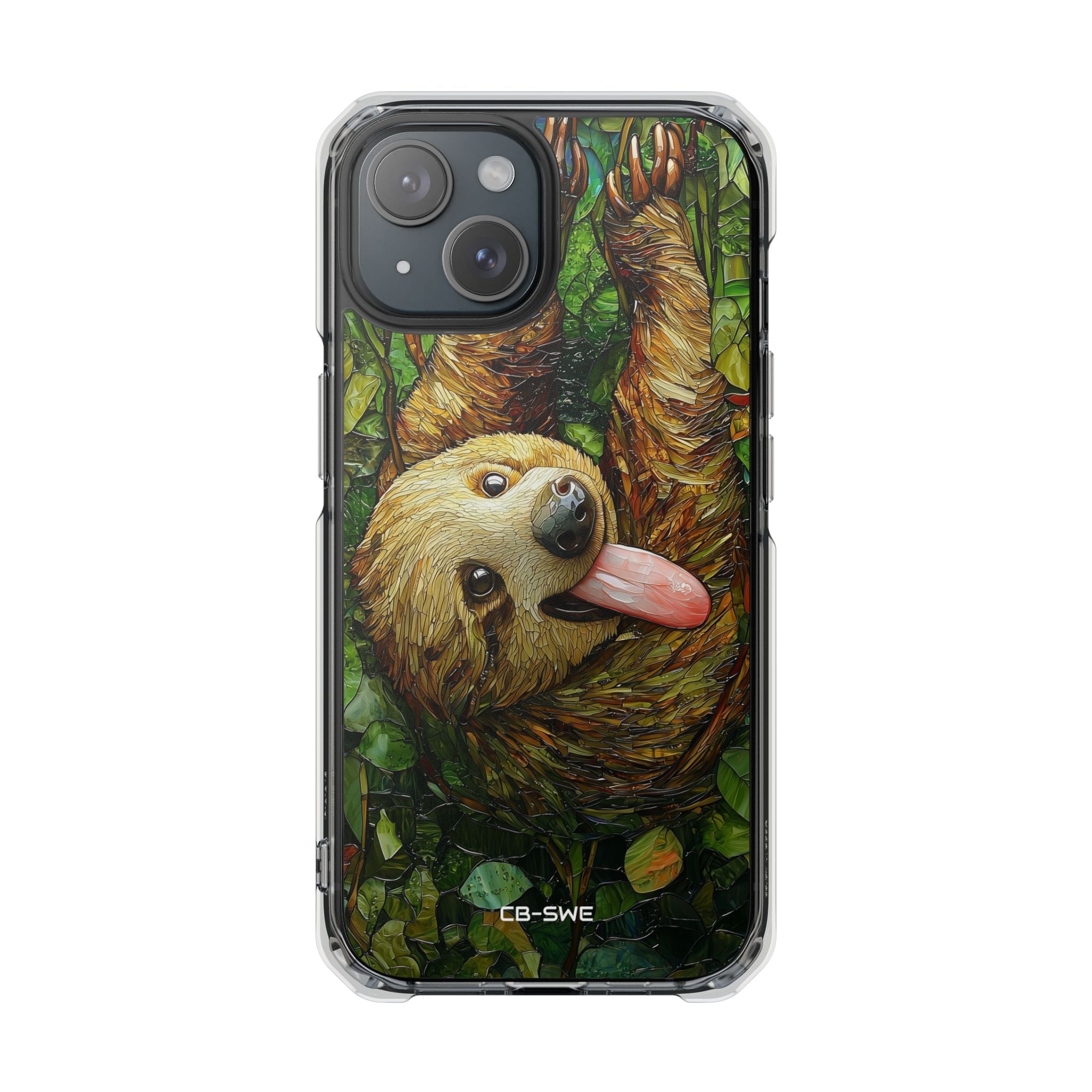 Sloth Hangs Playfully iPhone Case - Impact