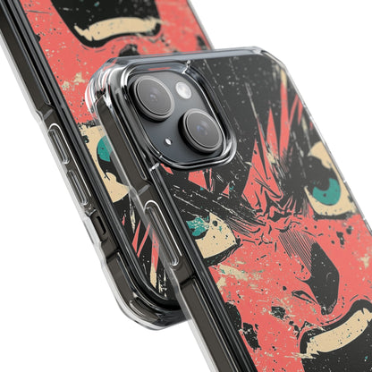 Screaming Face Pink iPhone 15 Plus Case - Impact