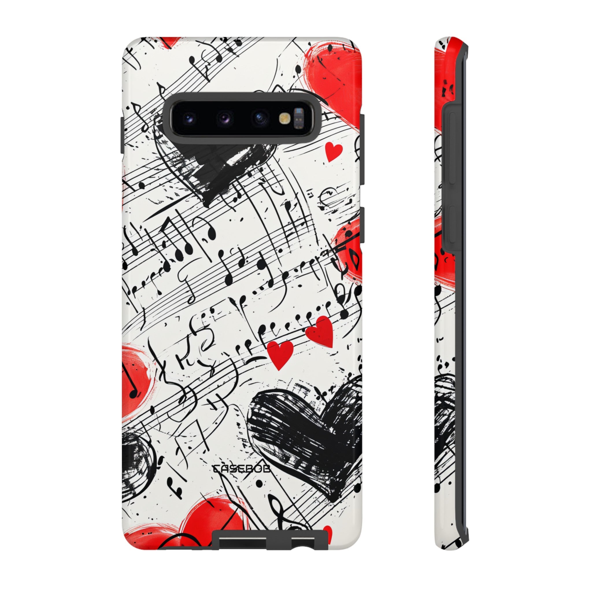 Melodic Love Notes - Protective Pixel Case - Protective Phone Case