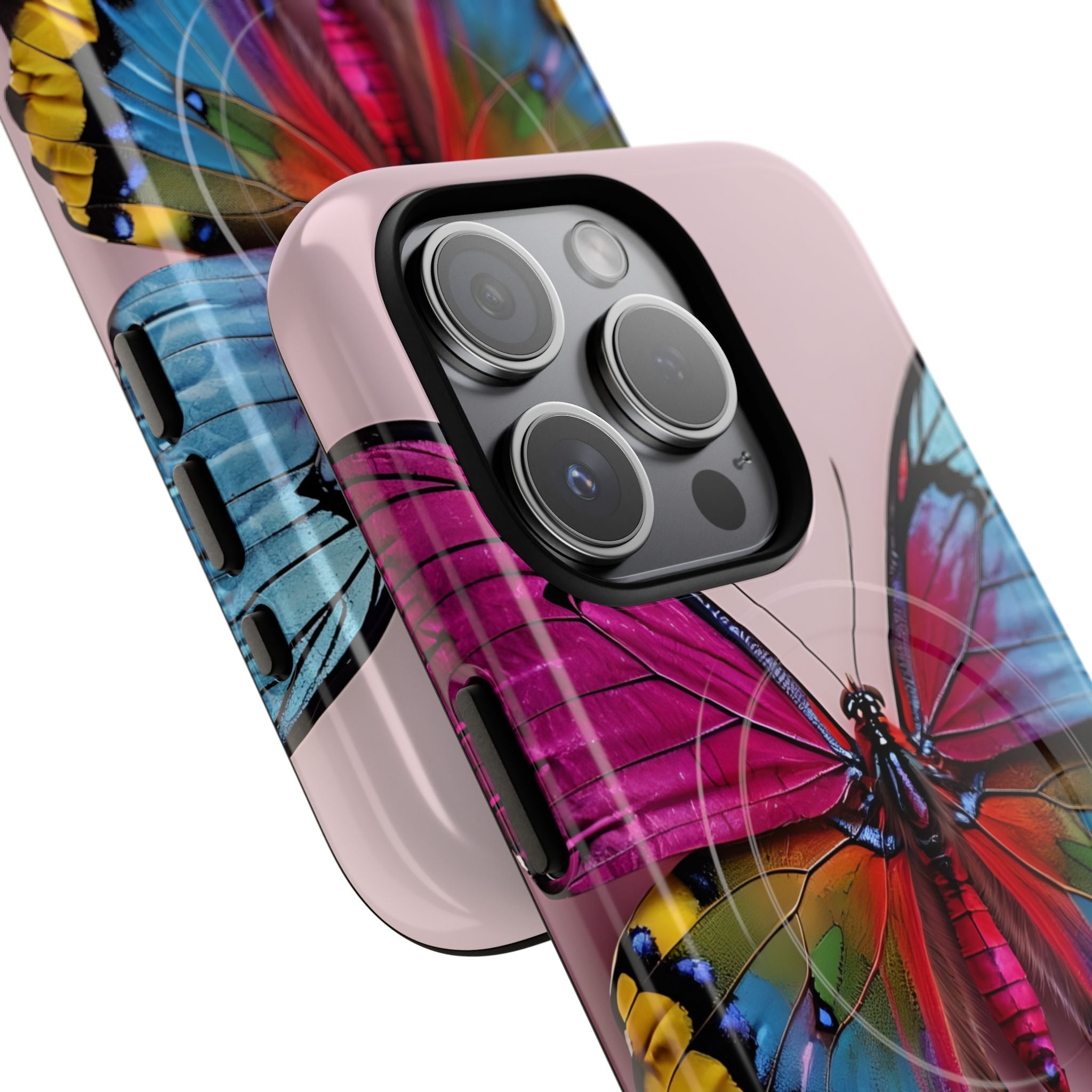 Vivid Butterfly iPhone 15 Pro Case - Tough+