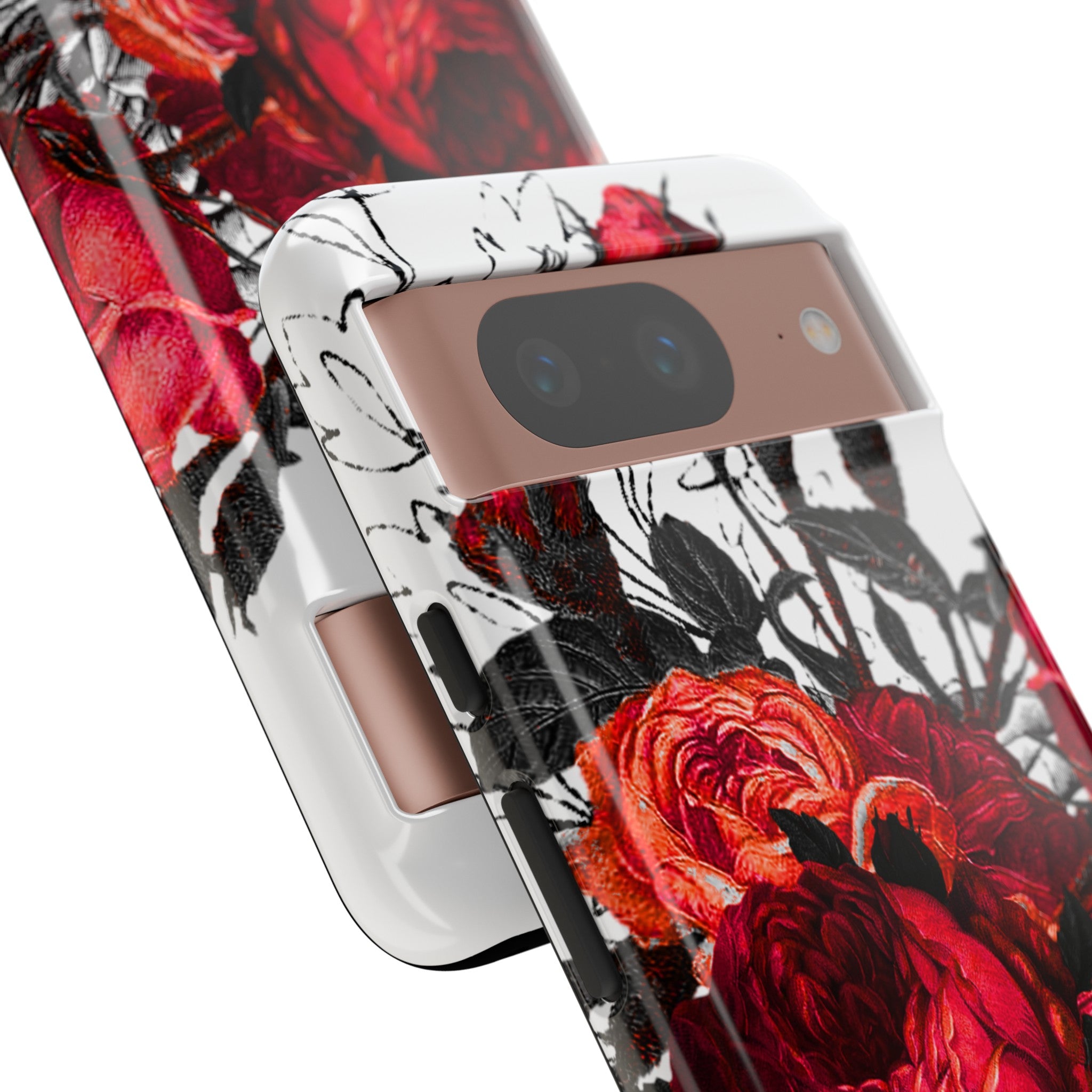 Serarose Gothic Flower - Protective Phone Case