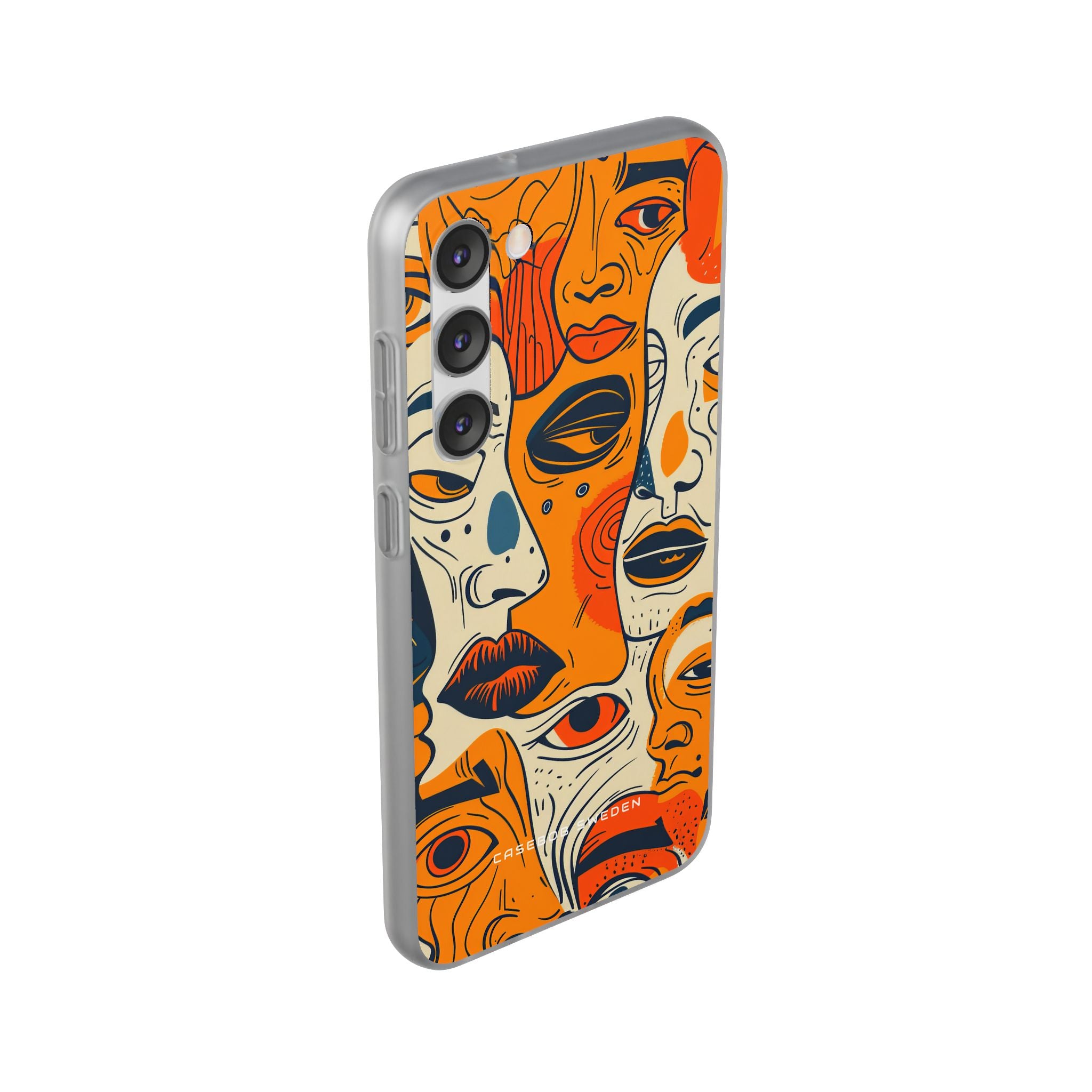 Gradient Face Mosaic Samsung S23 - Flexi Phone Case