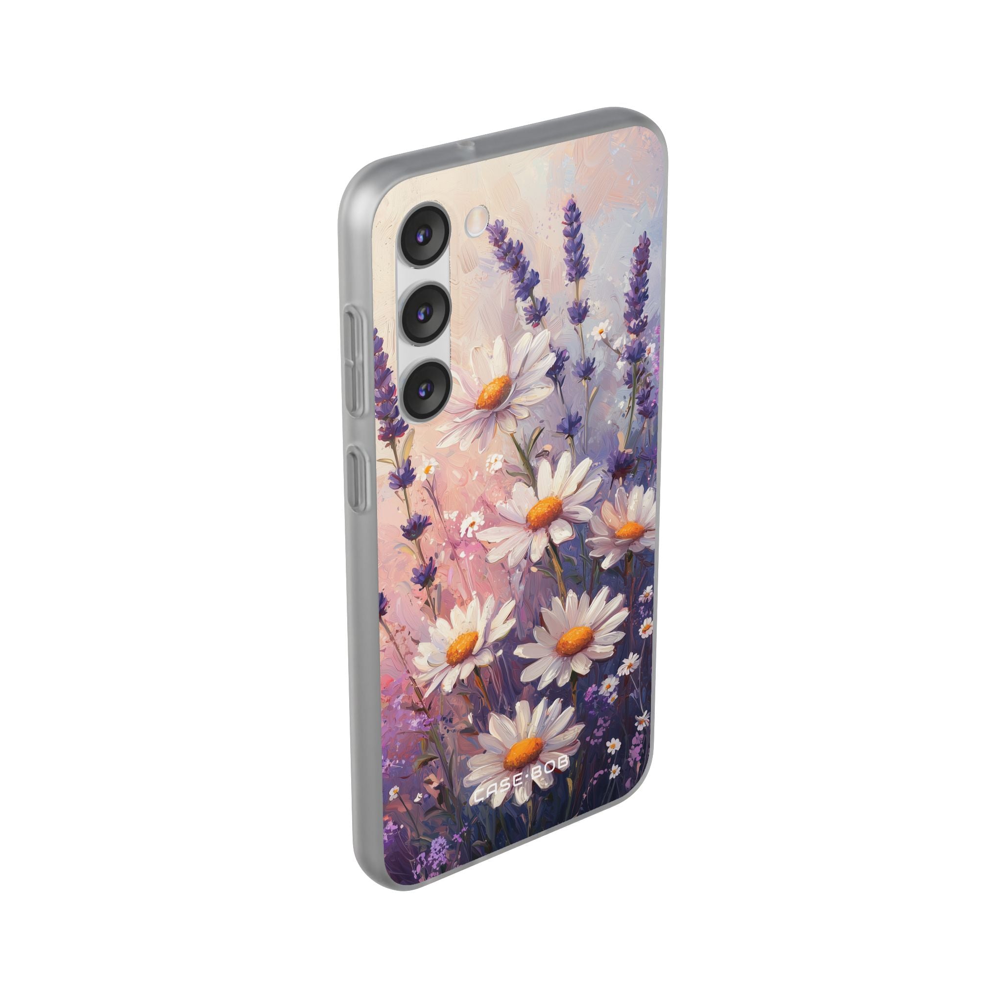 Daisy Lavender Bloom Samsung S23 Plus Case - Soft