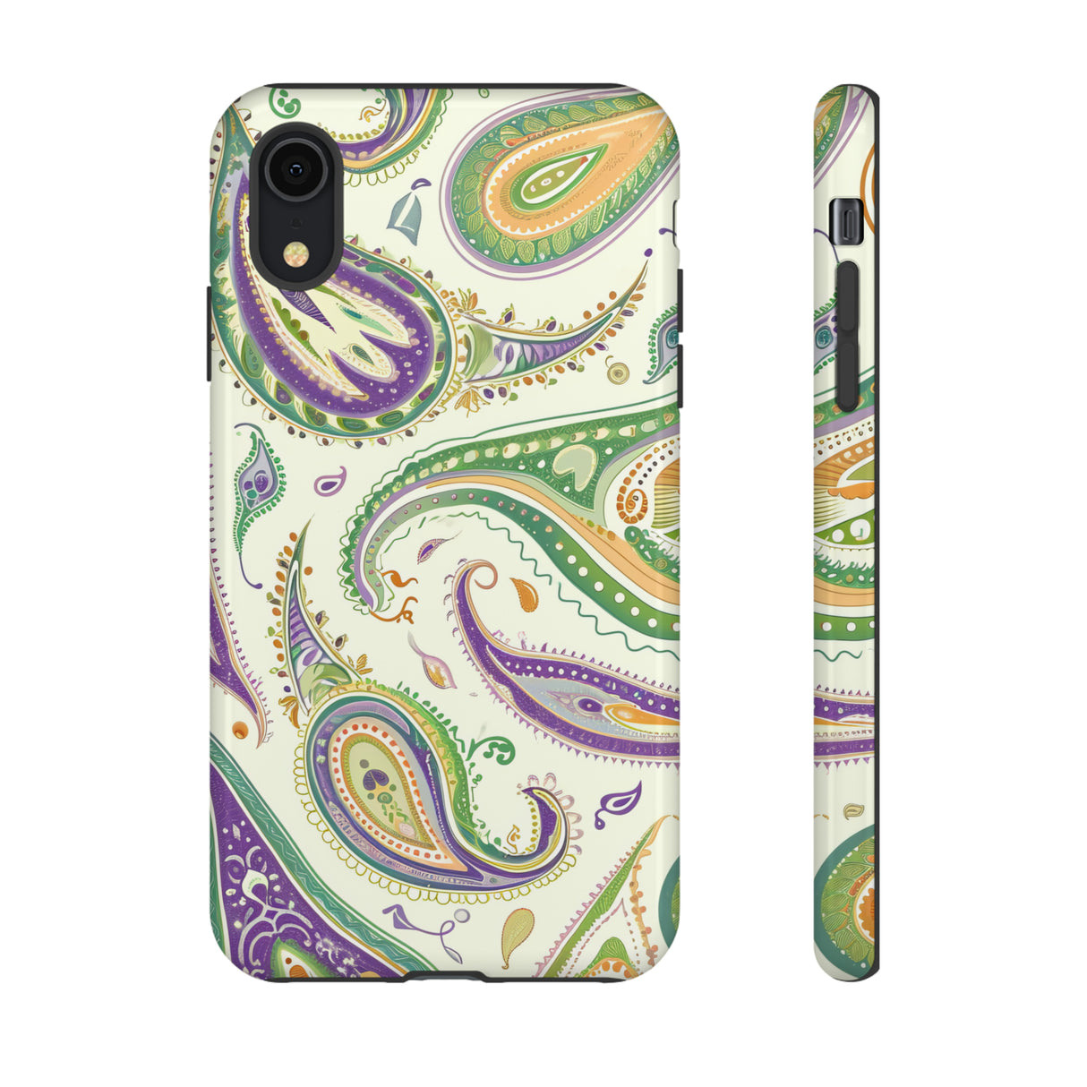 Paisley Pastell Eleganz - Schutzhülle fürs Handy