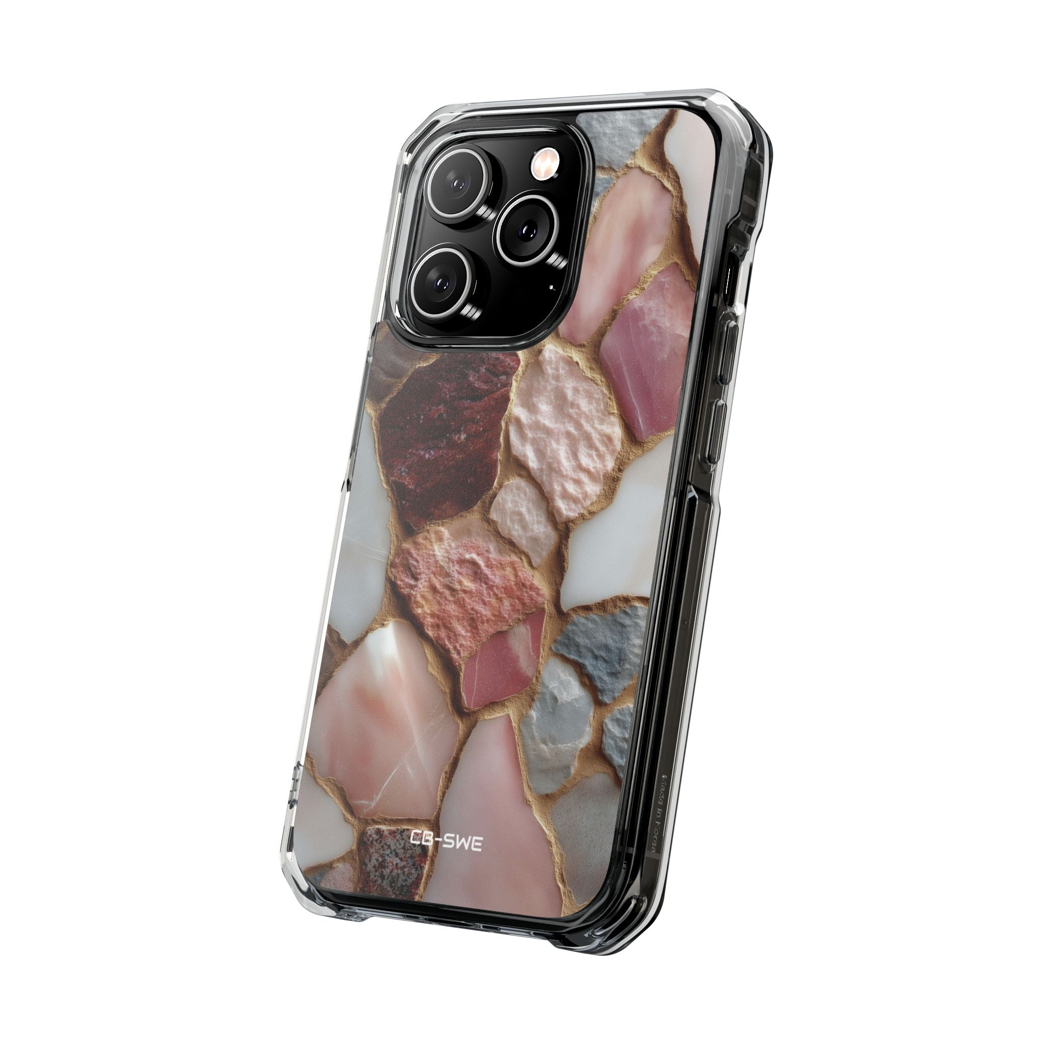 Textured Stones Dance iPhone Case - Impact