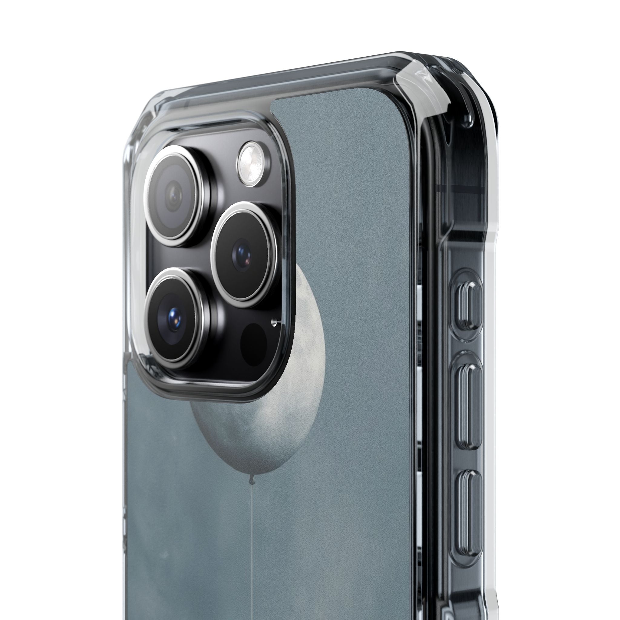 Moon Cradled Softly iPhone Case - Impact