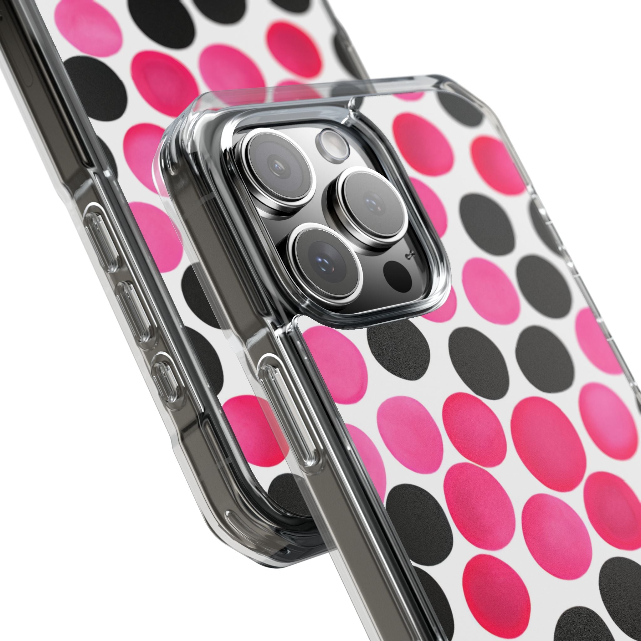 Pulsing Circles Illusion iPhone Case - Impact