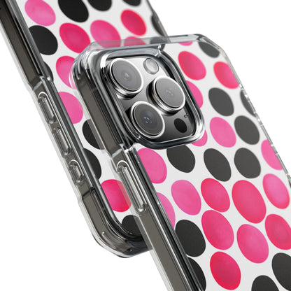 Pulsing Circles Illusion iPhone Case - Impact