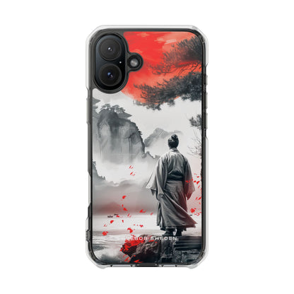 Zen Harmony: Japanese Serenity in Motion iPhone 16 - Clear Impact Phone Case