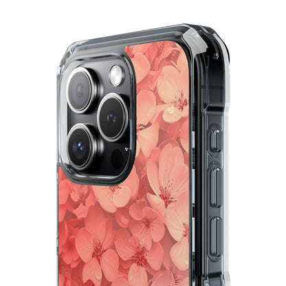 Blush Garden Bloom iPhone 15 - Impact Clear+