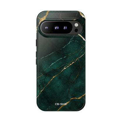 Emerald Veins Flow - Google Pixel Case
