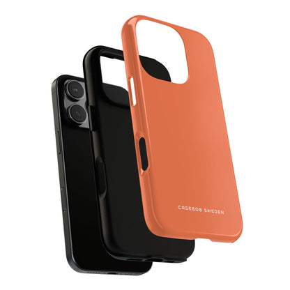 Coral iPhone 16 - Tough Phone Case