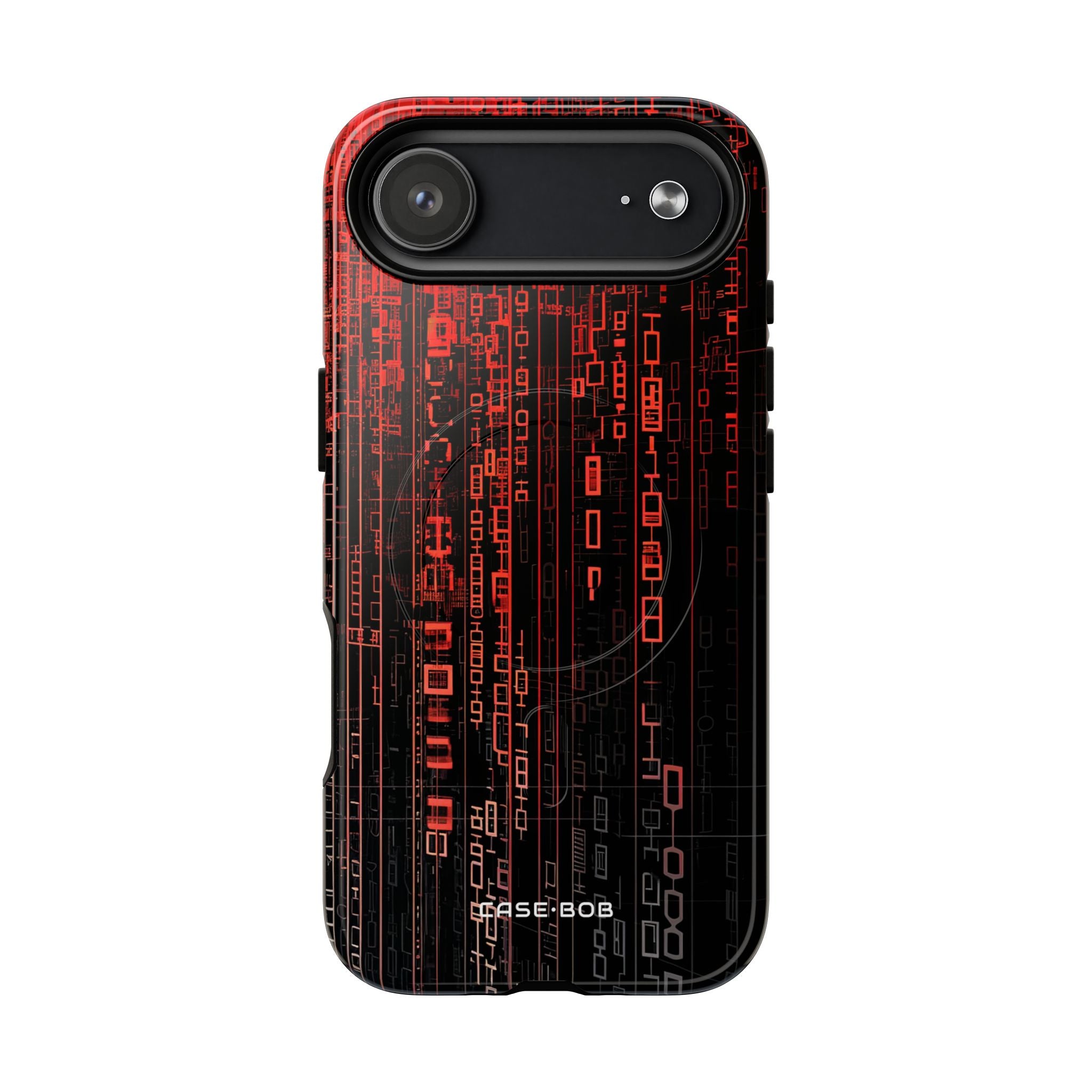 Crimson Glyphs iPhone 17 Air Case - Tough+