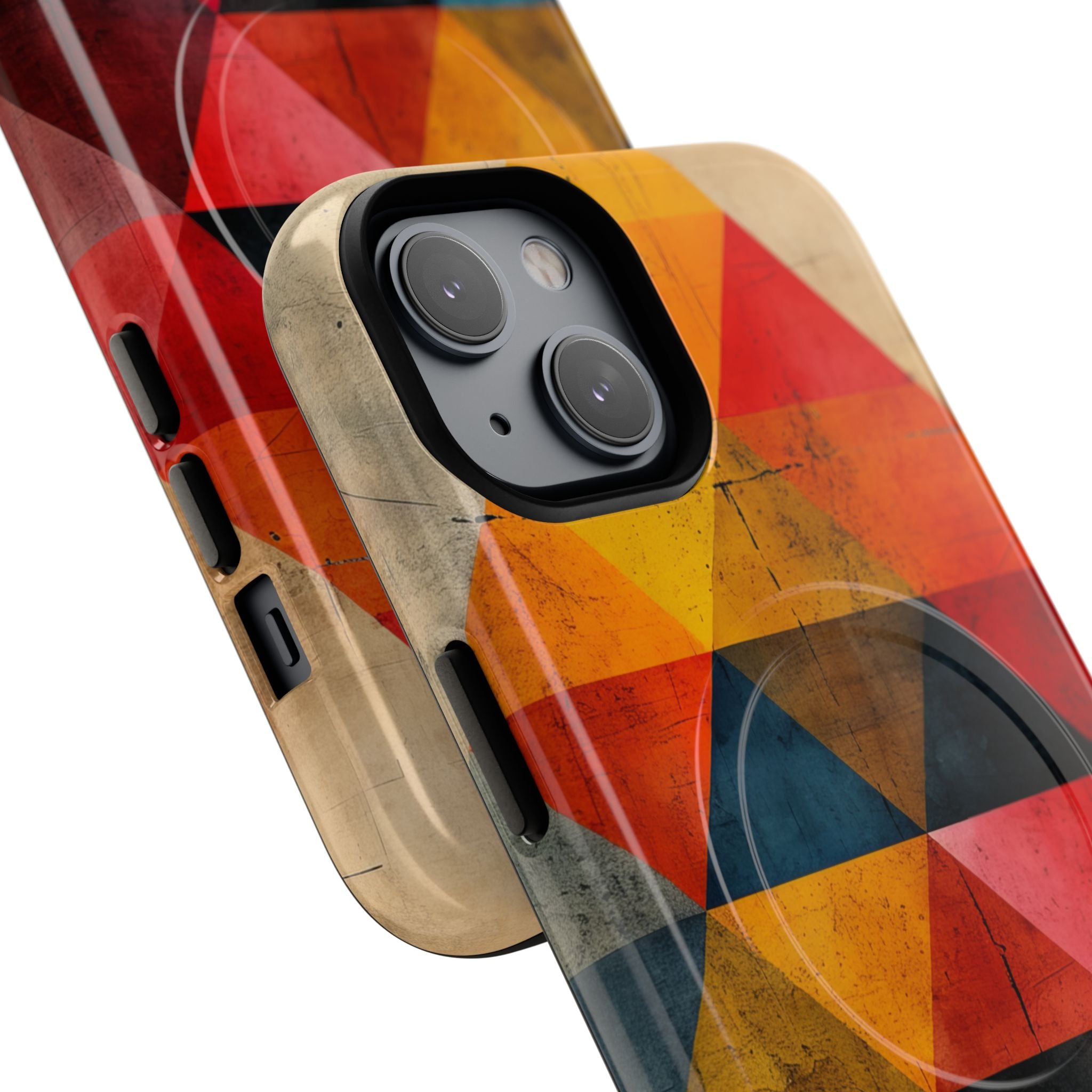 Geometric Energy - Tough + MagSafe® iPhone 14 Phone Case