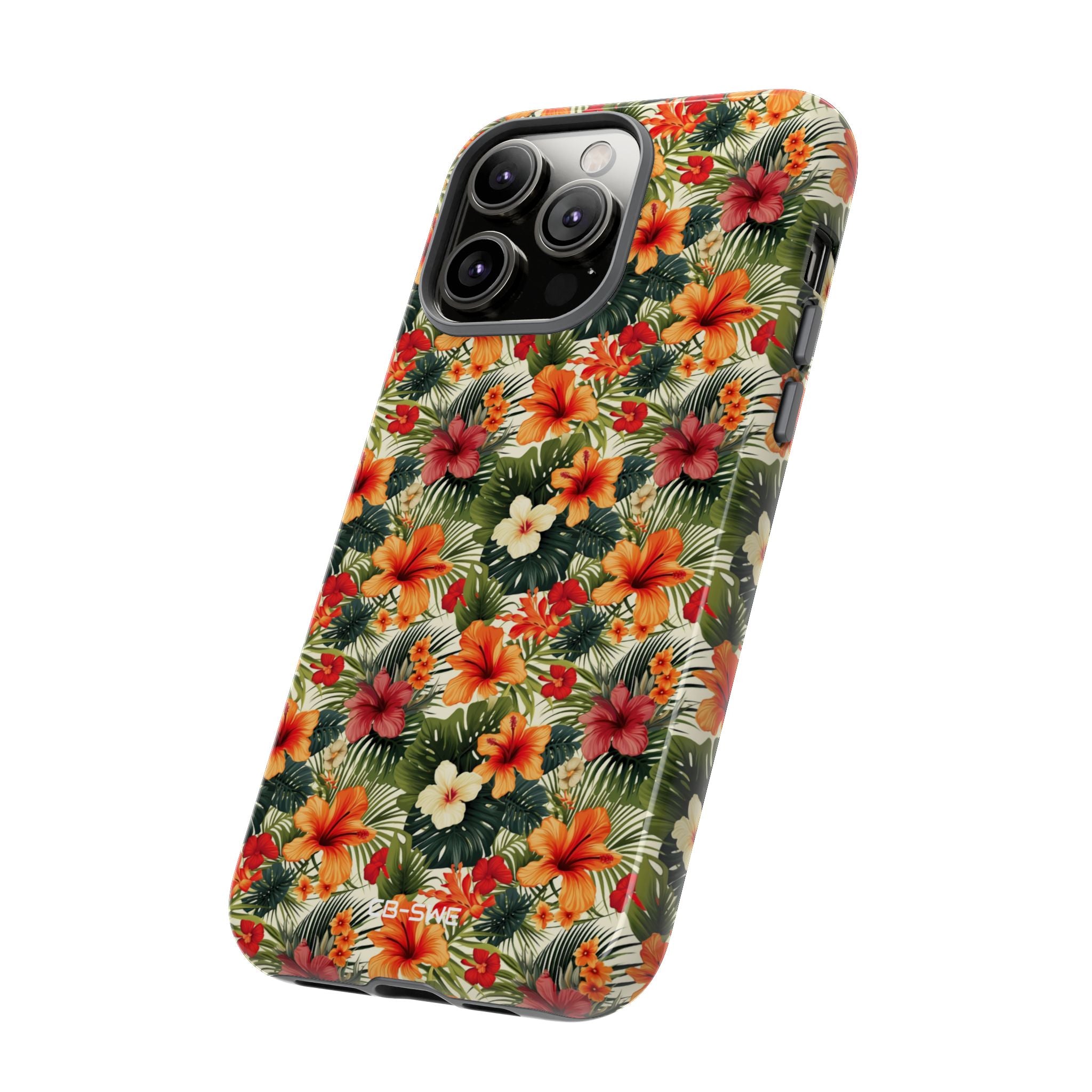 Tropical Blooms Flourish - iPhone Case