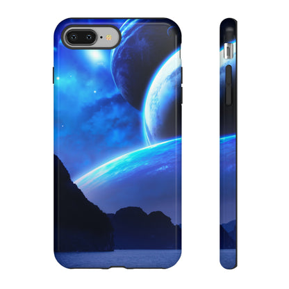 Fantasy Planet Nebula - Protective Phone Case