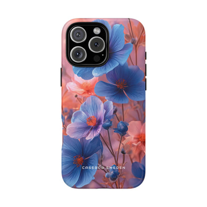 Ethereal Floral Symphony iPhone 16 - Tough Phone Case