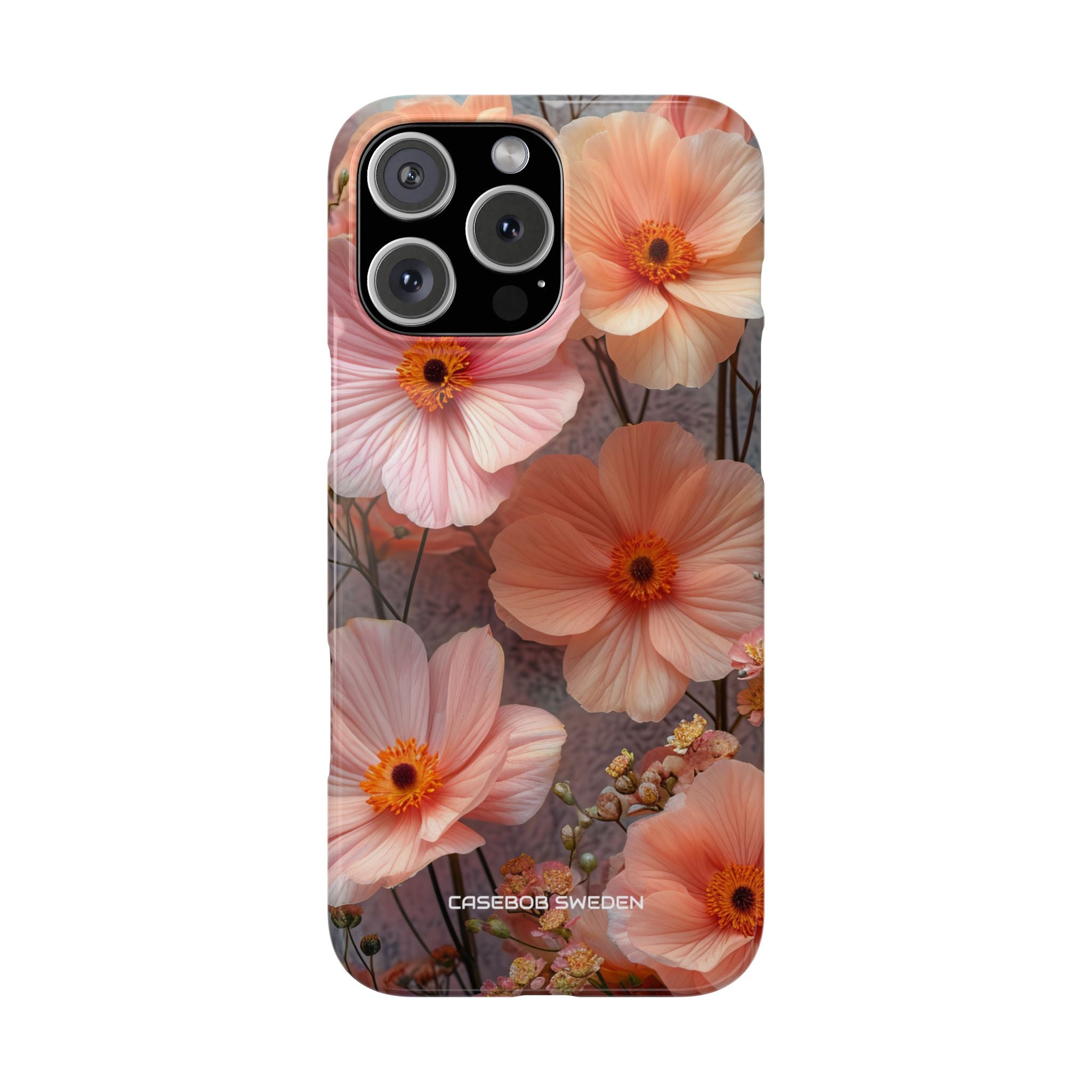 Serene Botanical Blooms - Slim iPhone 16 Phone Case