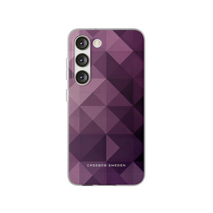 Gradient Purple Mosaic Samsung S23 - Flexi Phone Case